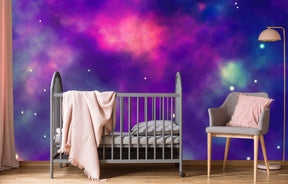 INTERSTELLAR BLUE PINK WALL WRAP