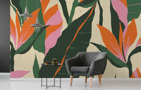 PALM ME CLOSE AUTUMN WALL WRAP