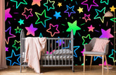 RAINBOW STARGAZER WALL WRAP