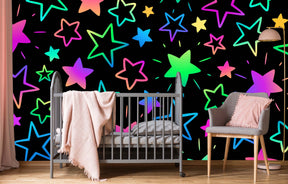 RAINBOW STARGAZER WALL WRAP