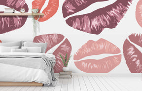 FRESH KISS MAUVE WALL WRAP