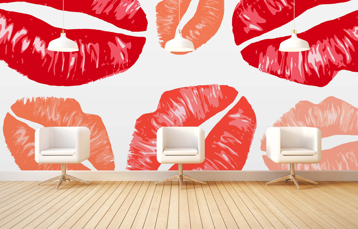 FRESH KISS RED WALL WRAP