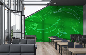 PEPPER PARTY GREEN WALL WRAP