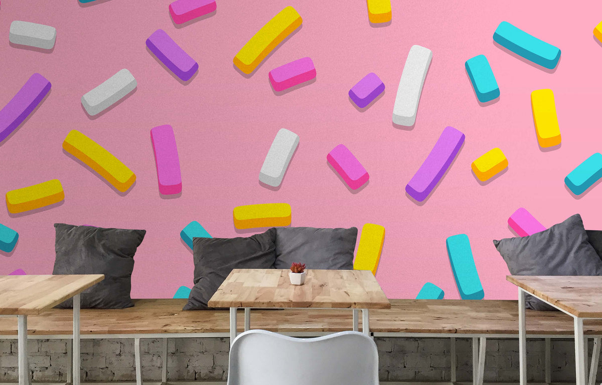 STRAWBERRY SPRINKLE WALL WRAP