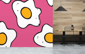 SUNNY SIDE PINK WALL WRAP