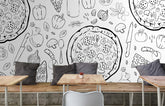PIZZERIA INVERTED WALL WRAP