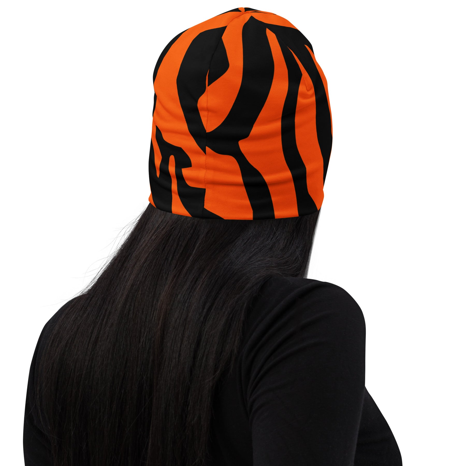 Tiger Stripes Orange Beanie