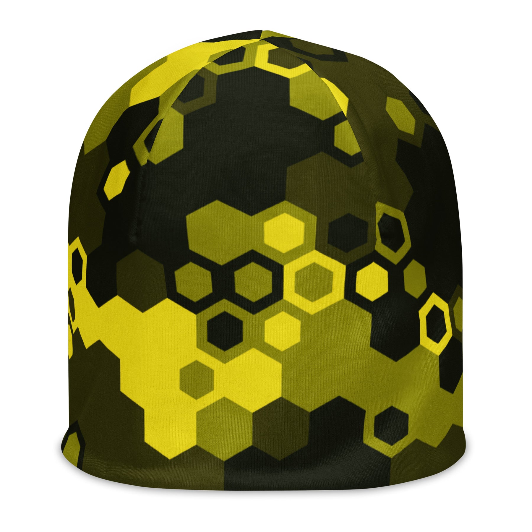 Hex-A-Gone Yellow Beanie