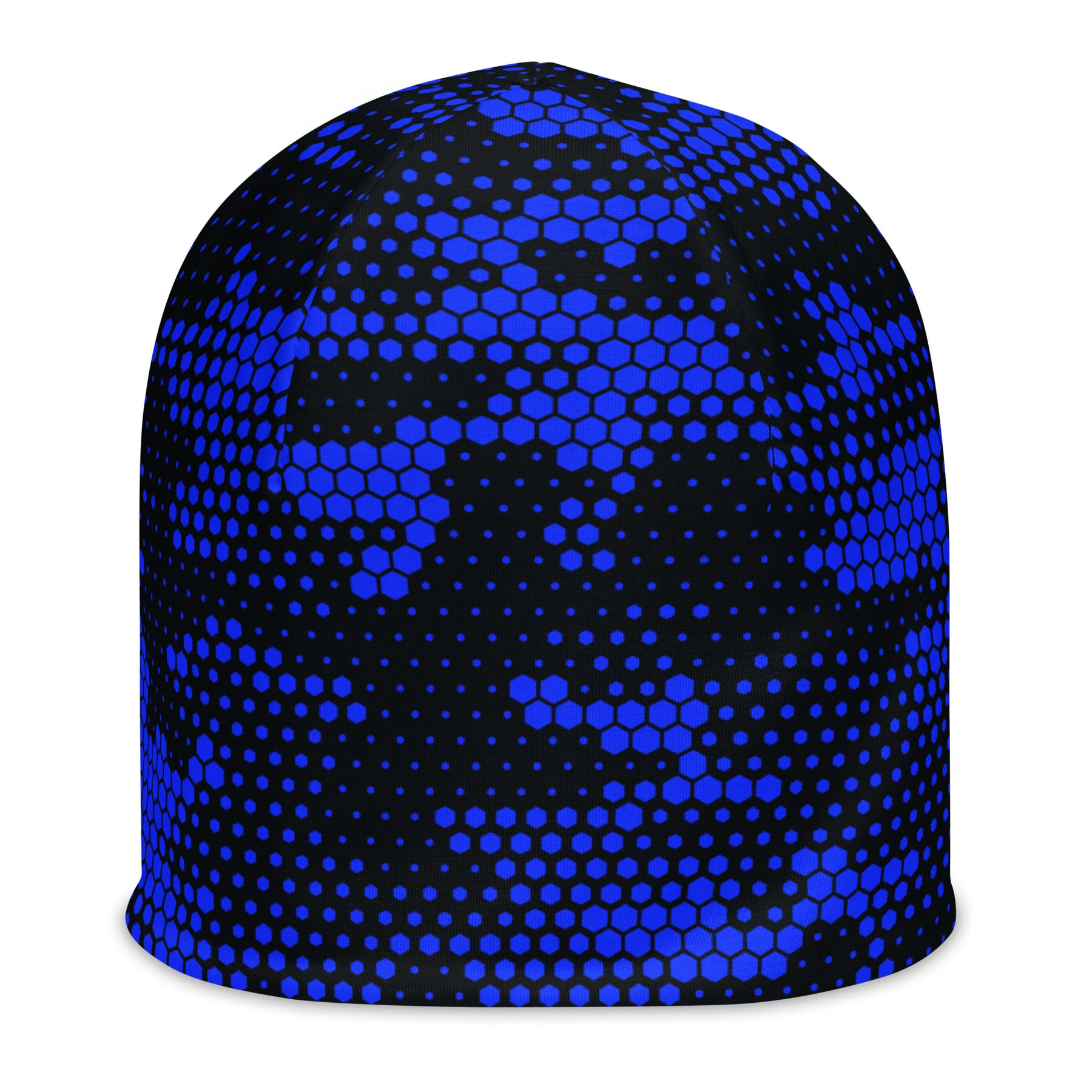 Blue Fabian Camo Beanie