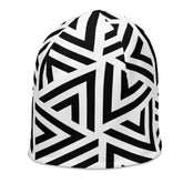 White Modern Teepee Beanie