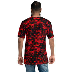 Blood Red Fabian Camo Men's T-shirt