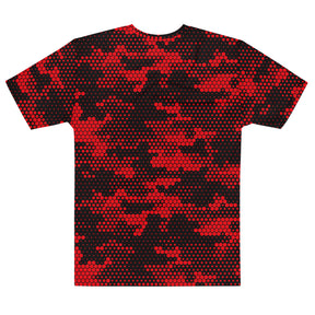 Blood Red Fabian Camo Men's T-shirt