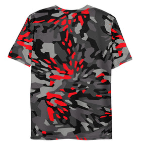 Blood Red Fracture Camo T-shirt