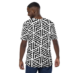 White Modern Teepee Men's T-shirt