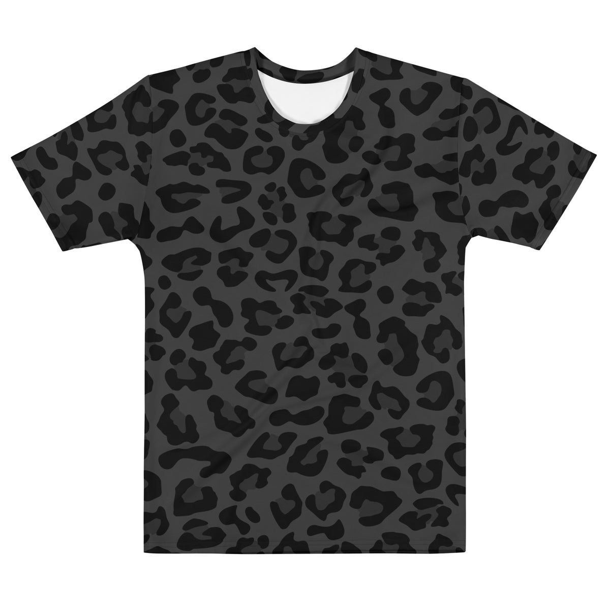 Grey Classic Leopard Men's T-shirt