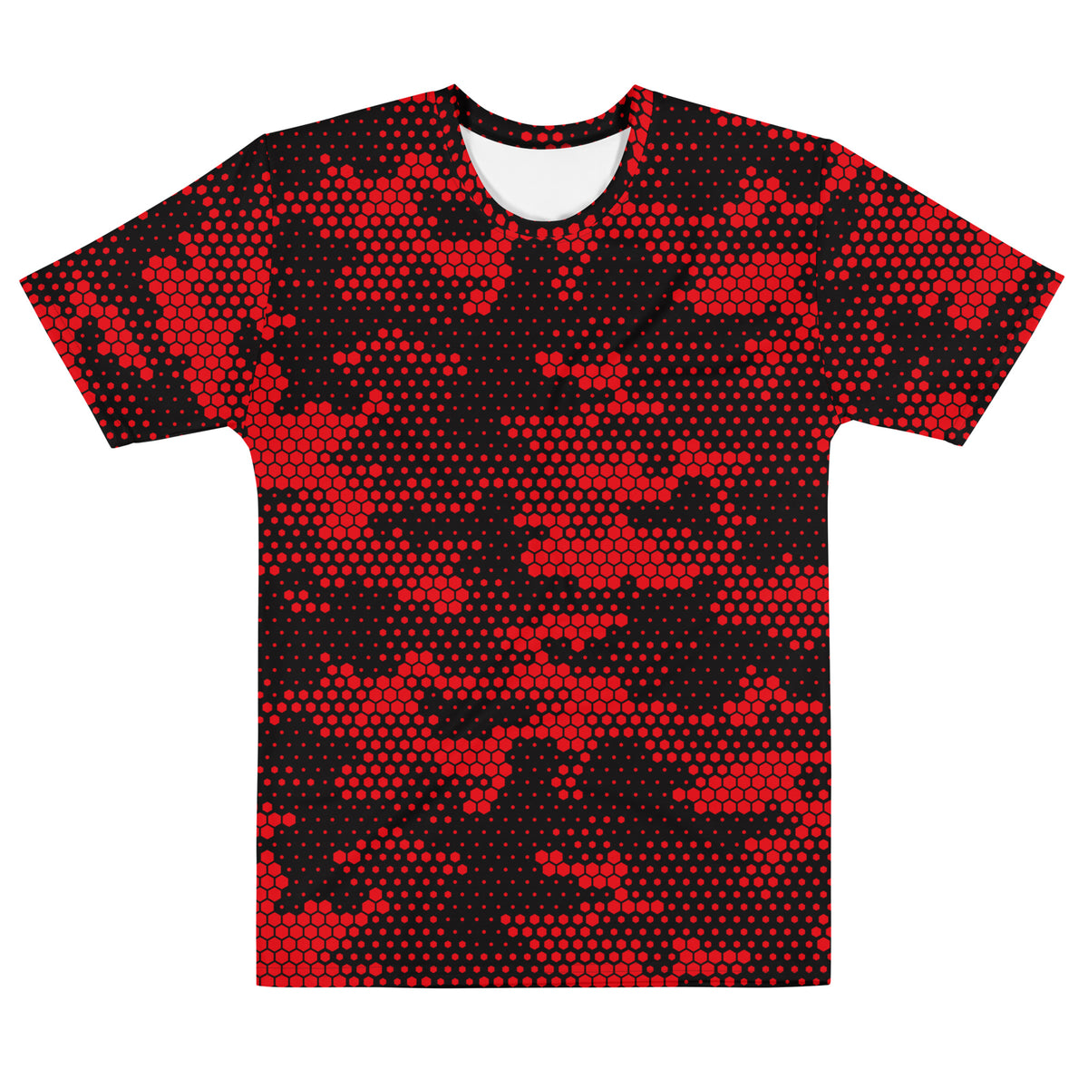 Blood Red Fabian Camo Men's T-shirt