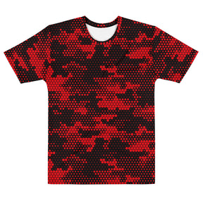 Blood Red Fabian Camo Men's T-shirt