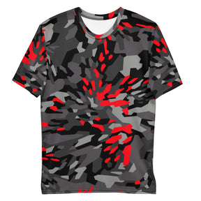 Blood Red Fracture Camo T-shirt