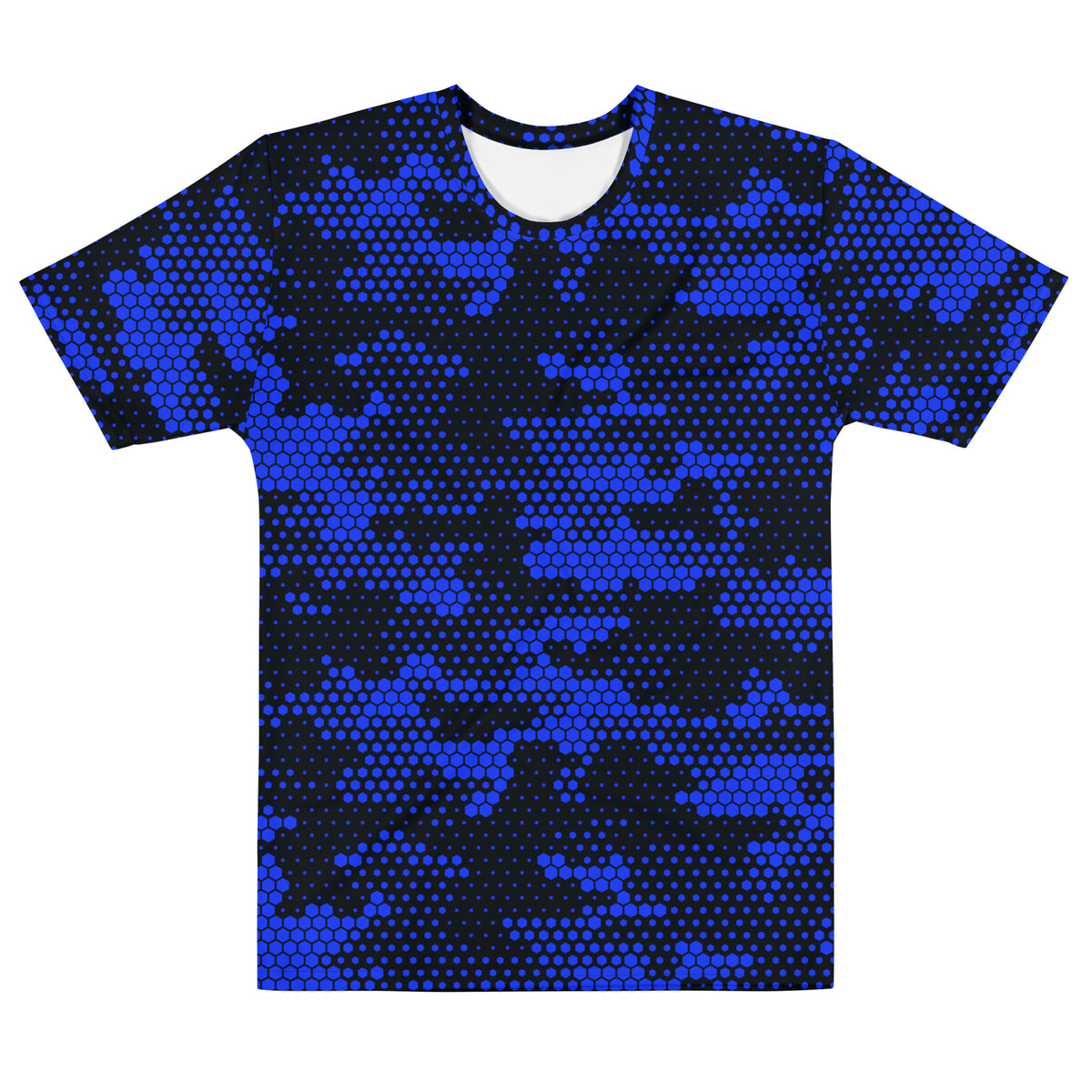 Blue Fabian Camo Men's T-shirt