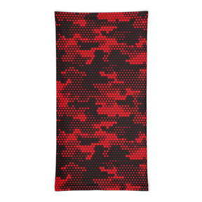 Blood Red Fabian Camo Neck Gaiter