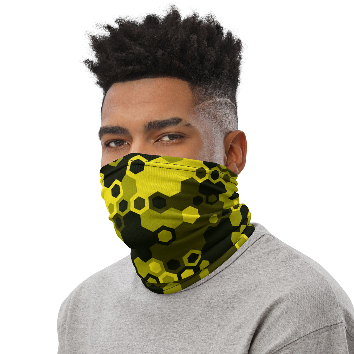 Hex-A-Gone Yellow Neck Gaiter