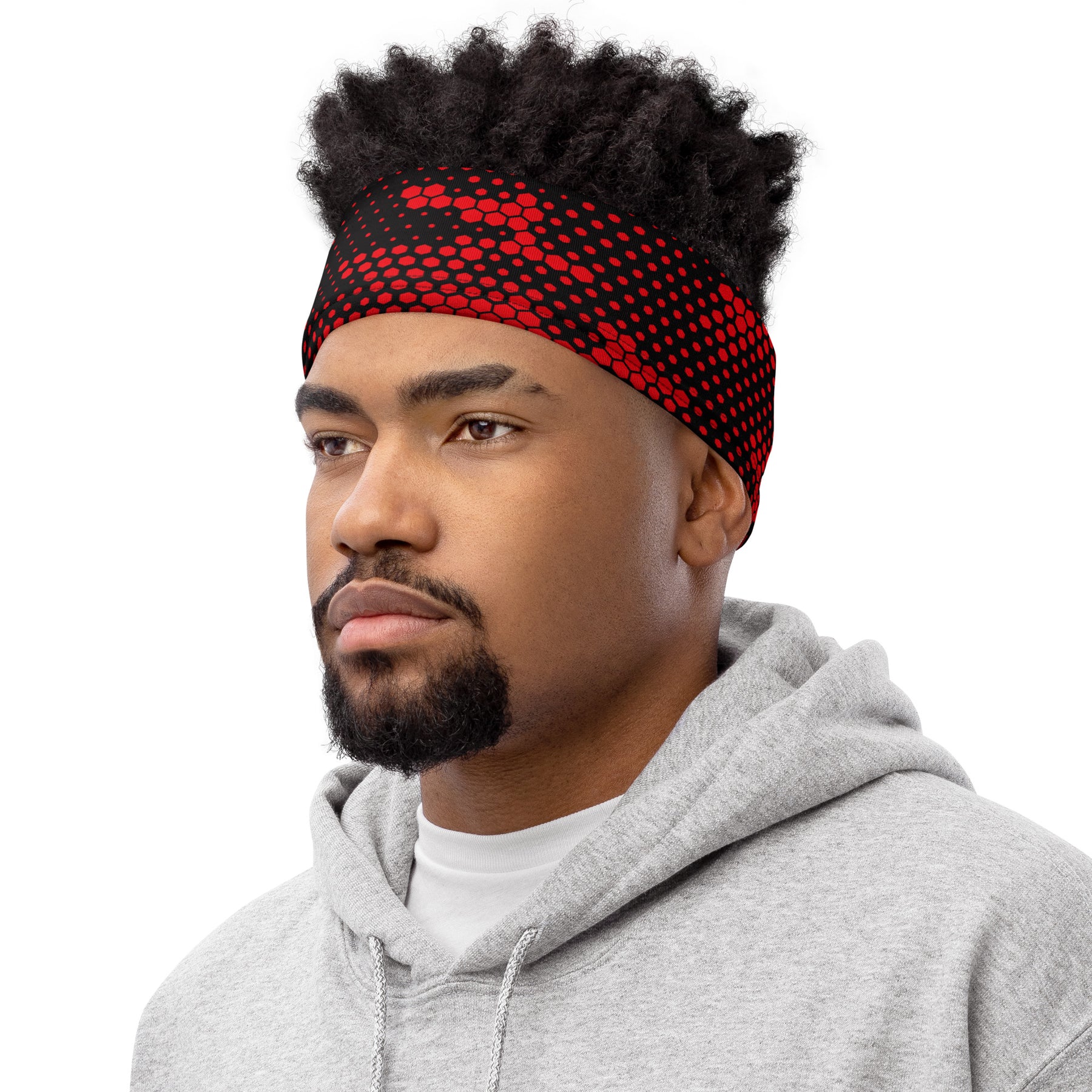 Blood Red Fabian Camo Neck Gaiter