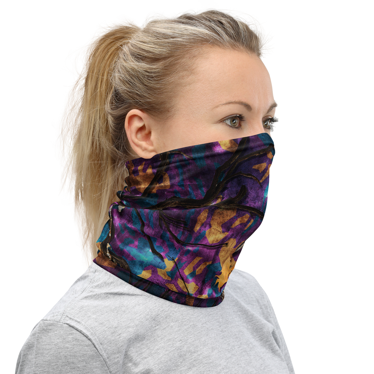 Deadwood Mardi Gras Neck Gaiter