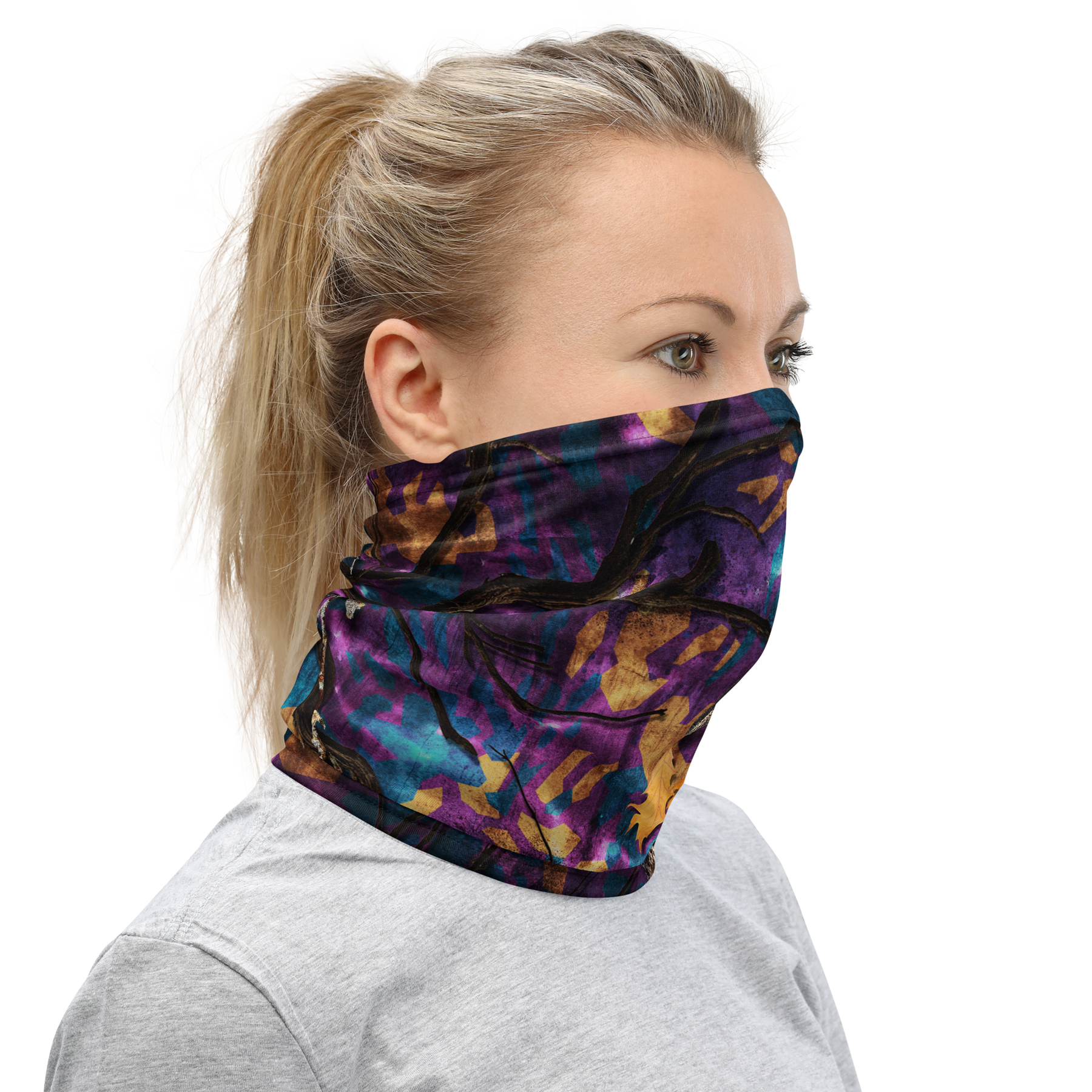 Deadwood Mardi Gras Neck Gaiter