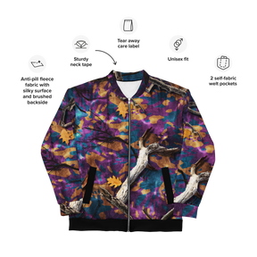 Deadwood Mardi Gras Unisex Bomber Jacket