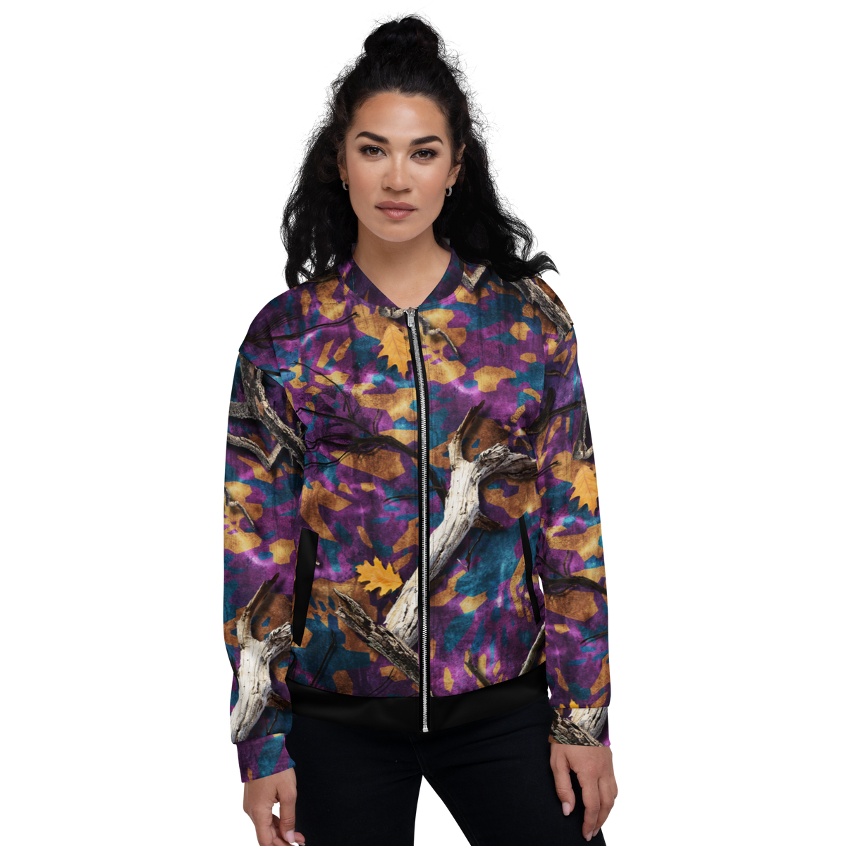 Deadwood Mardi Gras Unisex Bomber Jacket