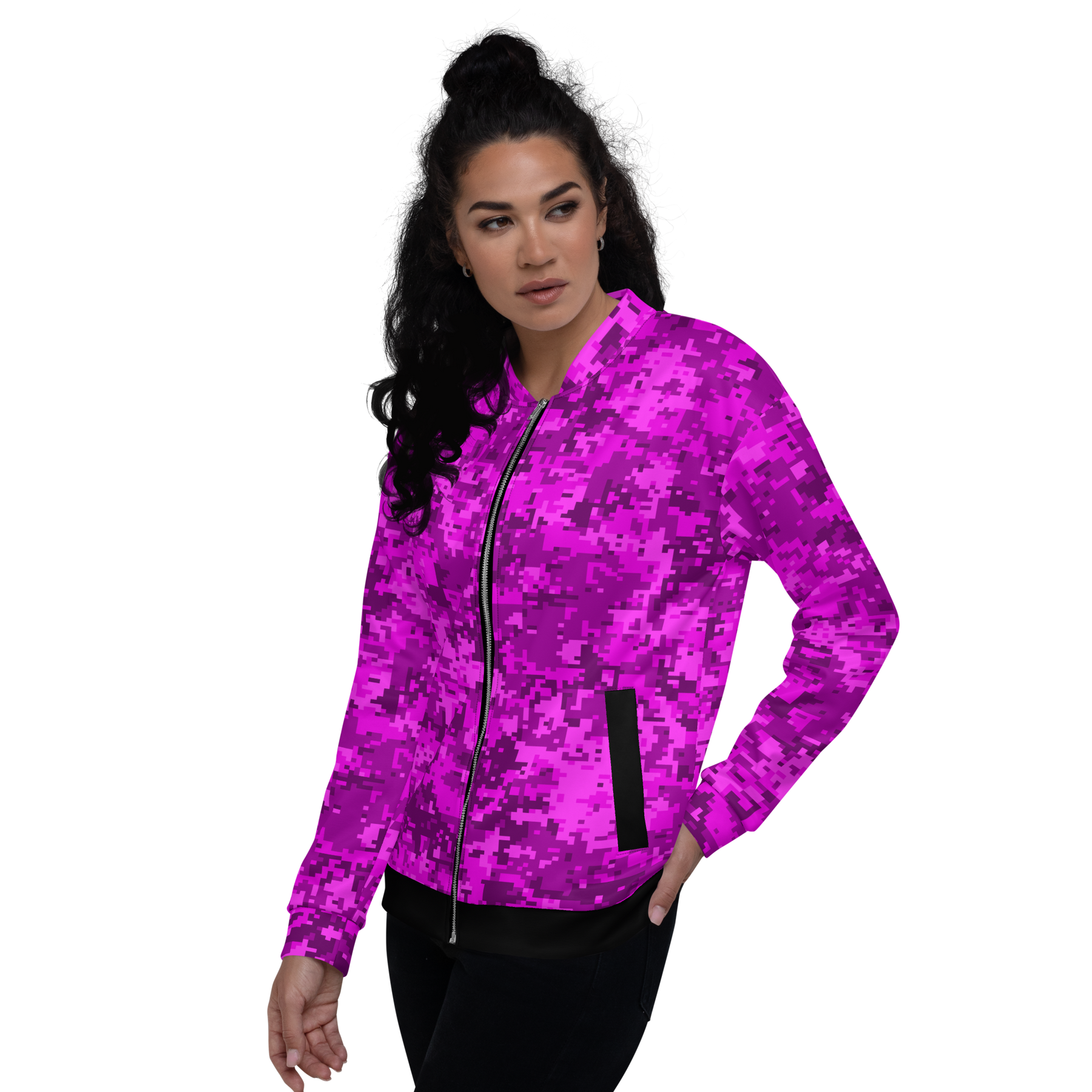 Amethyst Digies Unisex Bomber Jacket