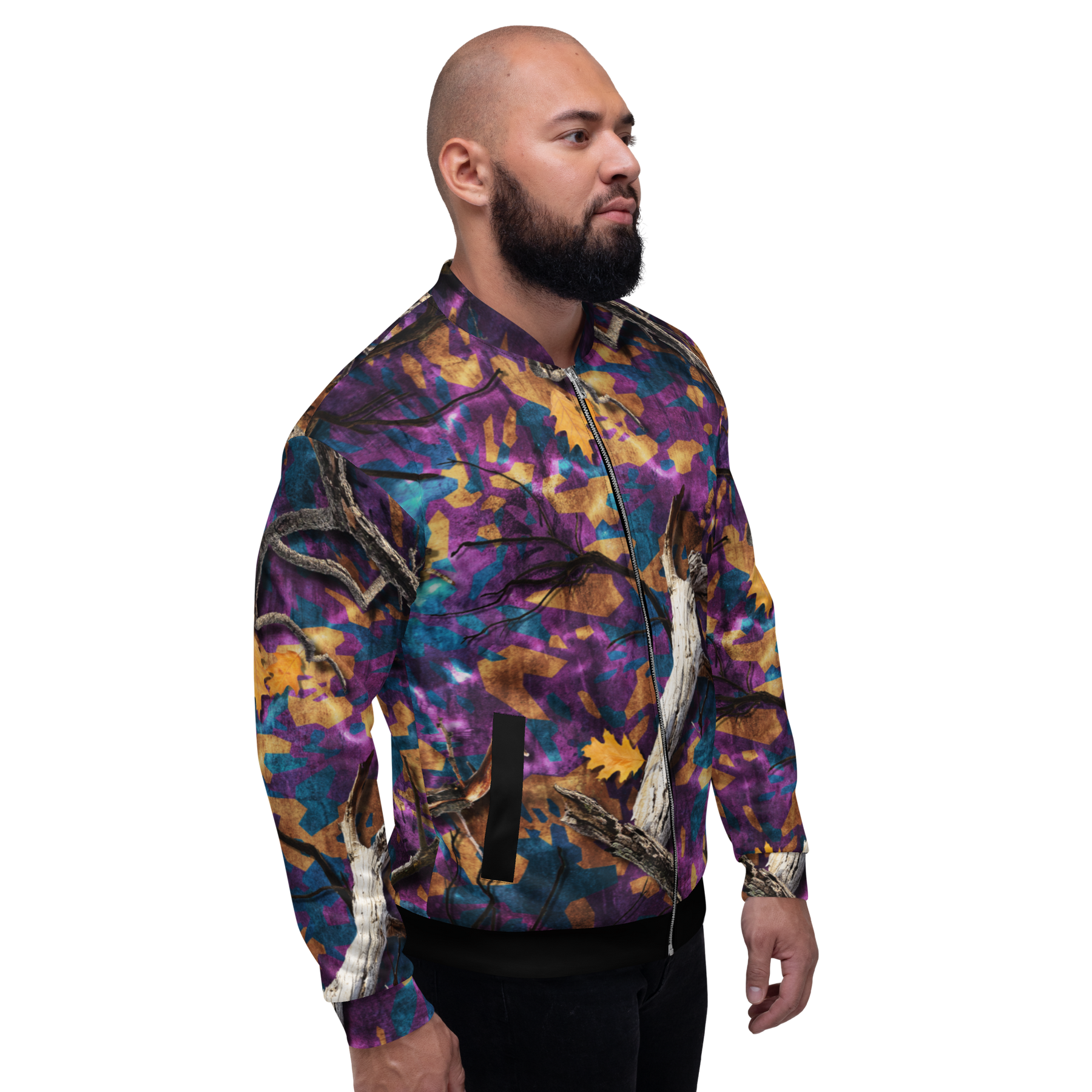 Deadwood Mardi Gras Unisex Bomber Jacket