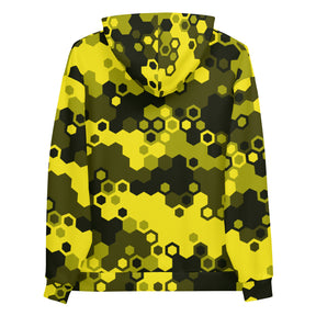Hex-A-Gone Yellow Unisex Hoodie