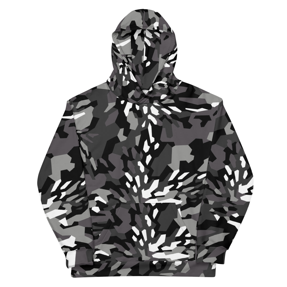 Arctic Fracture Camo Unisex Hoodie