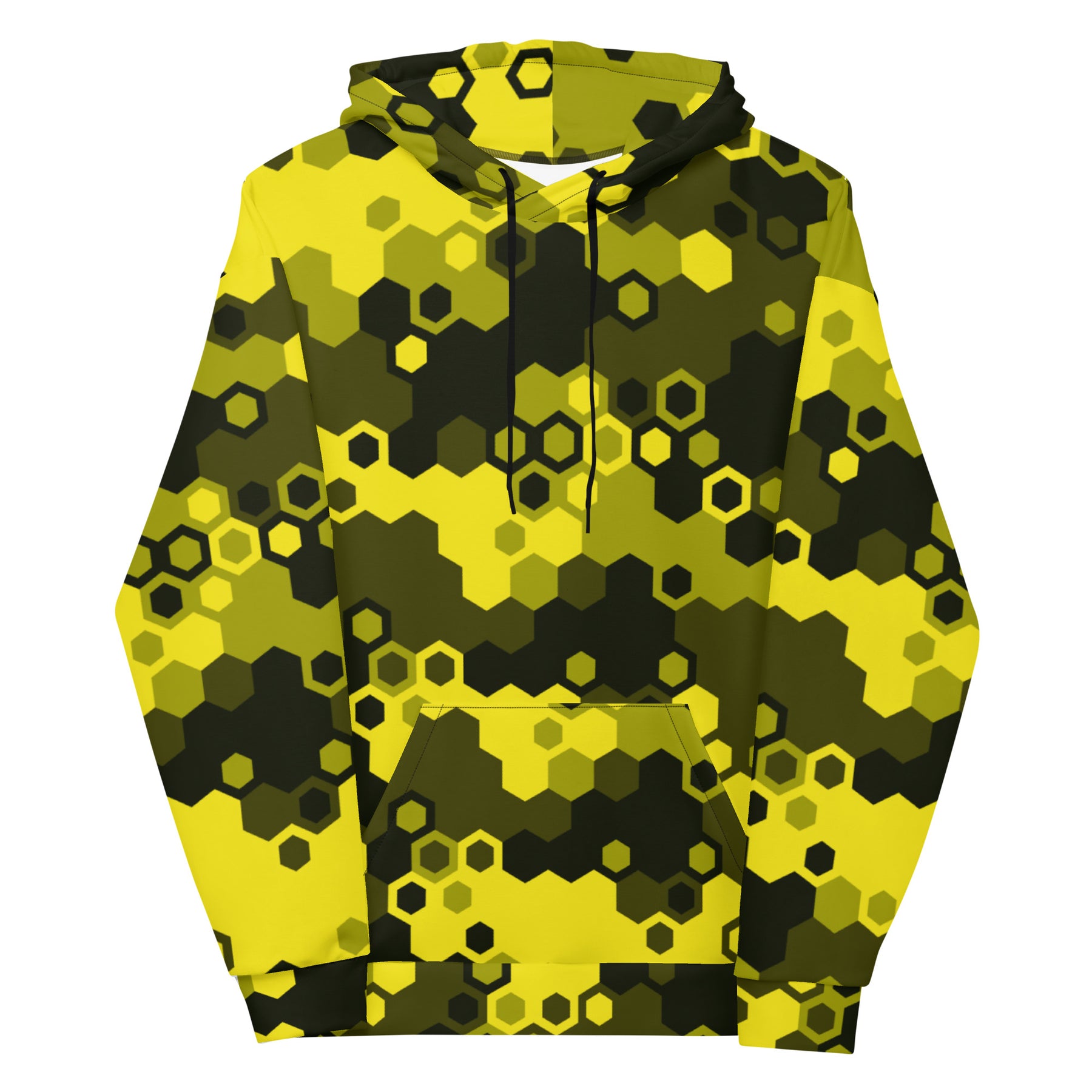 Hex-A-Gone Yellow Unisex Hoodie