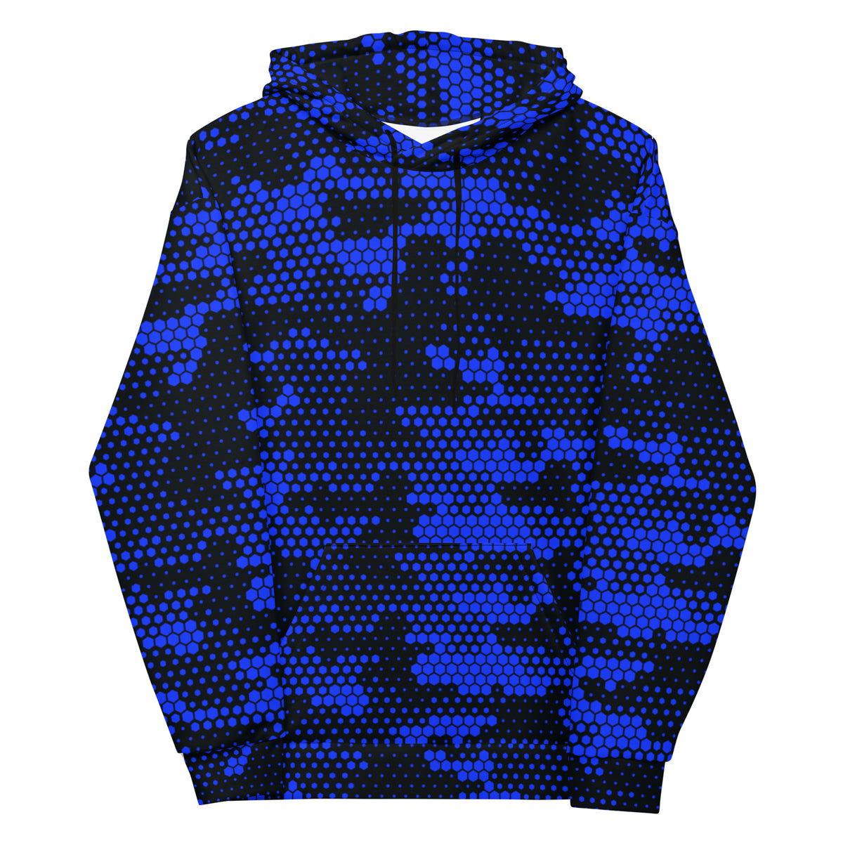 Blue Fabian Camo Unisex Hoodie