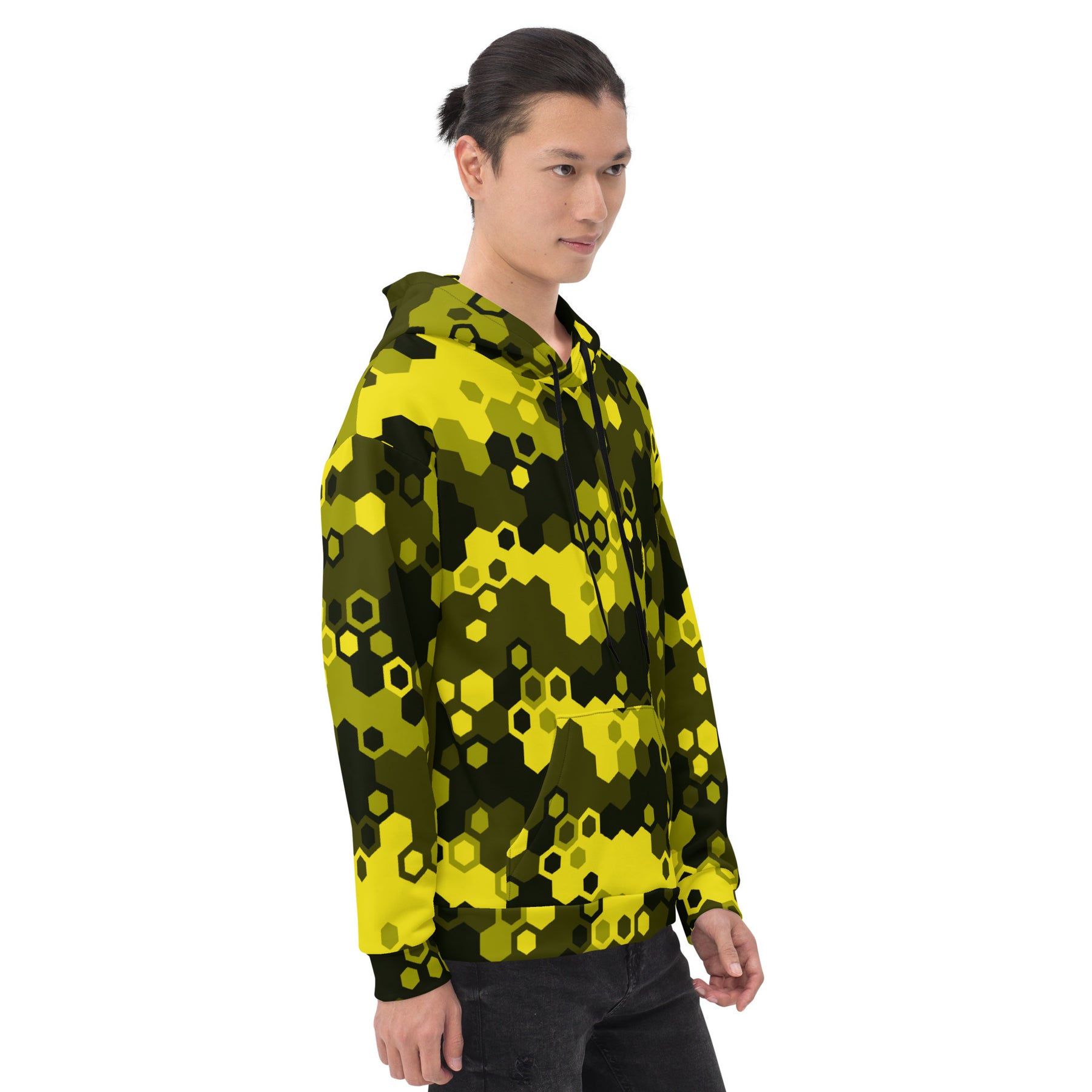 Hex-A-Gone Yellow Unisex Hoodie