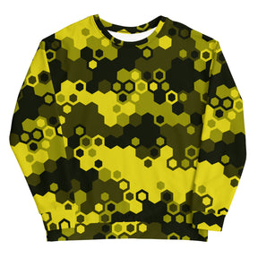 Hex-A-Gone Yellow Unisex Sweatshirt