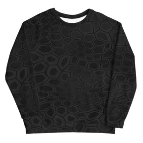 Black Kryptography Unisex Sweatshirt