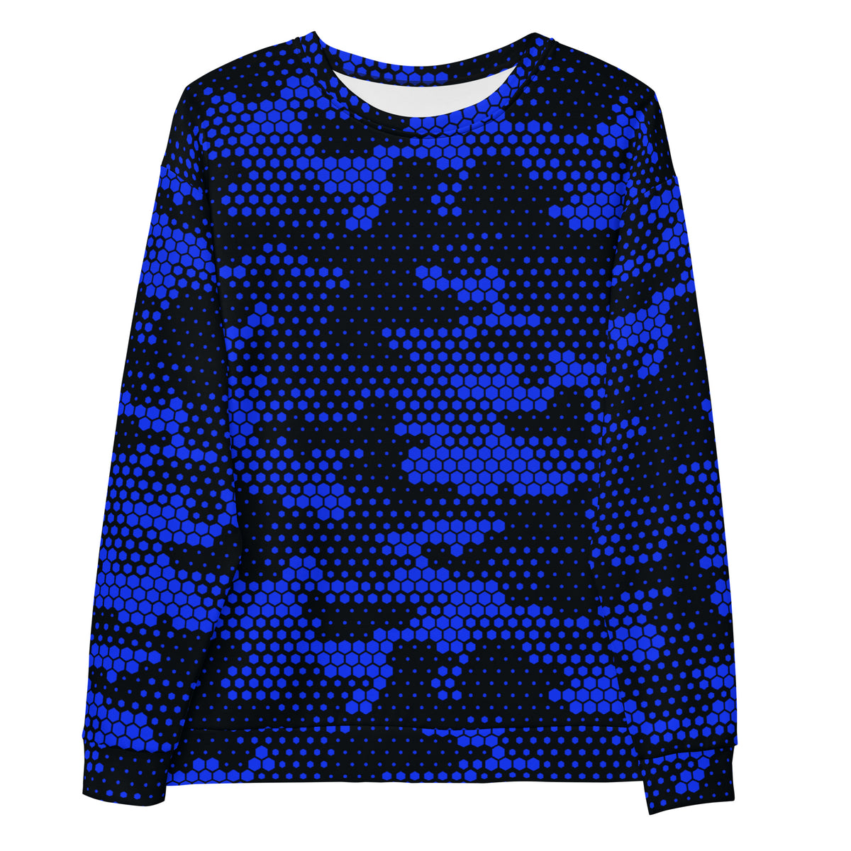 Blue Fabian Camo Unisex Sweatshirt