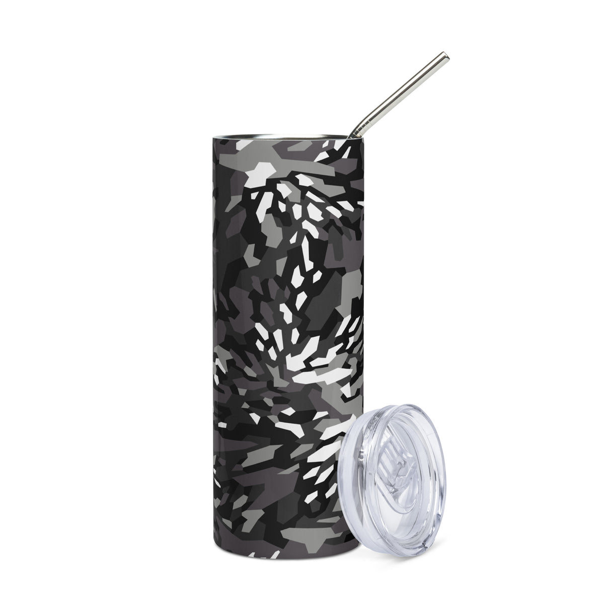 Arctic Fracture Camo Stainless Steel Tumbler