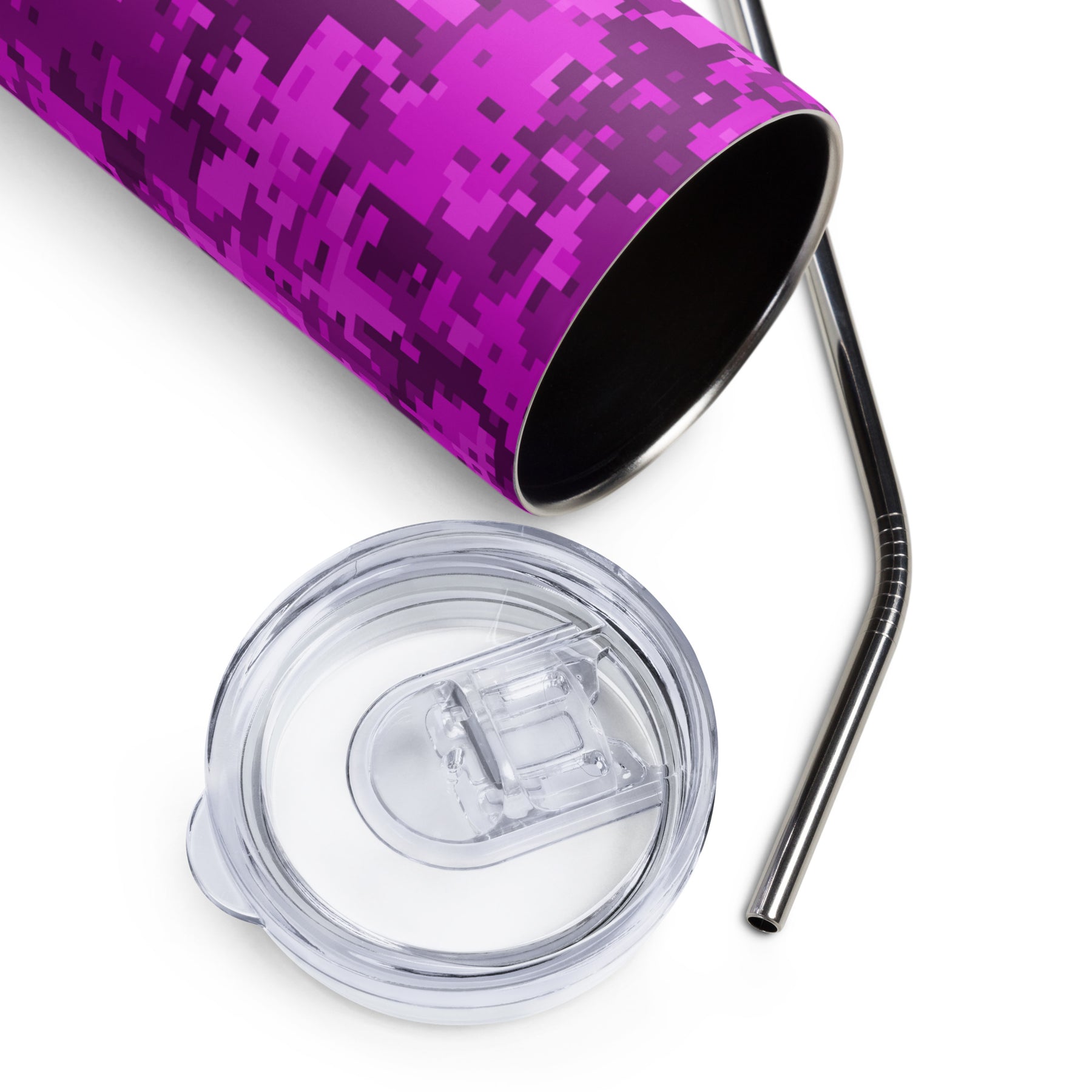 Amethyst Digies Stainless Steel Tumbler