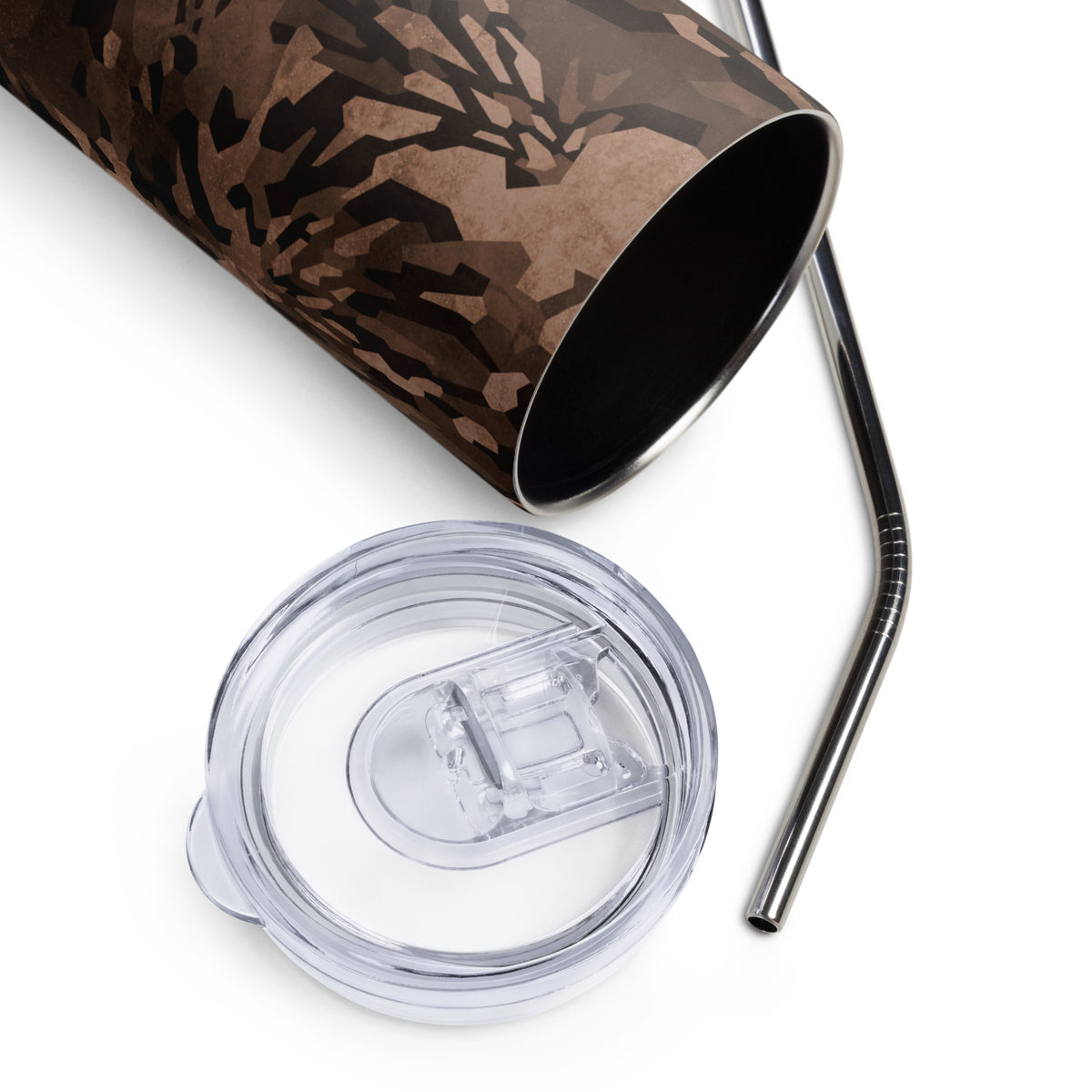 Krypto Cacao Urban Camo Stainless Steel Tumbler