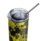 Hex-A-Gone Yellow Stainless steel tumbler