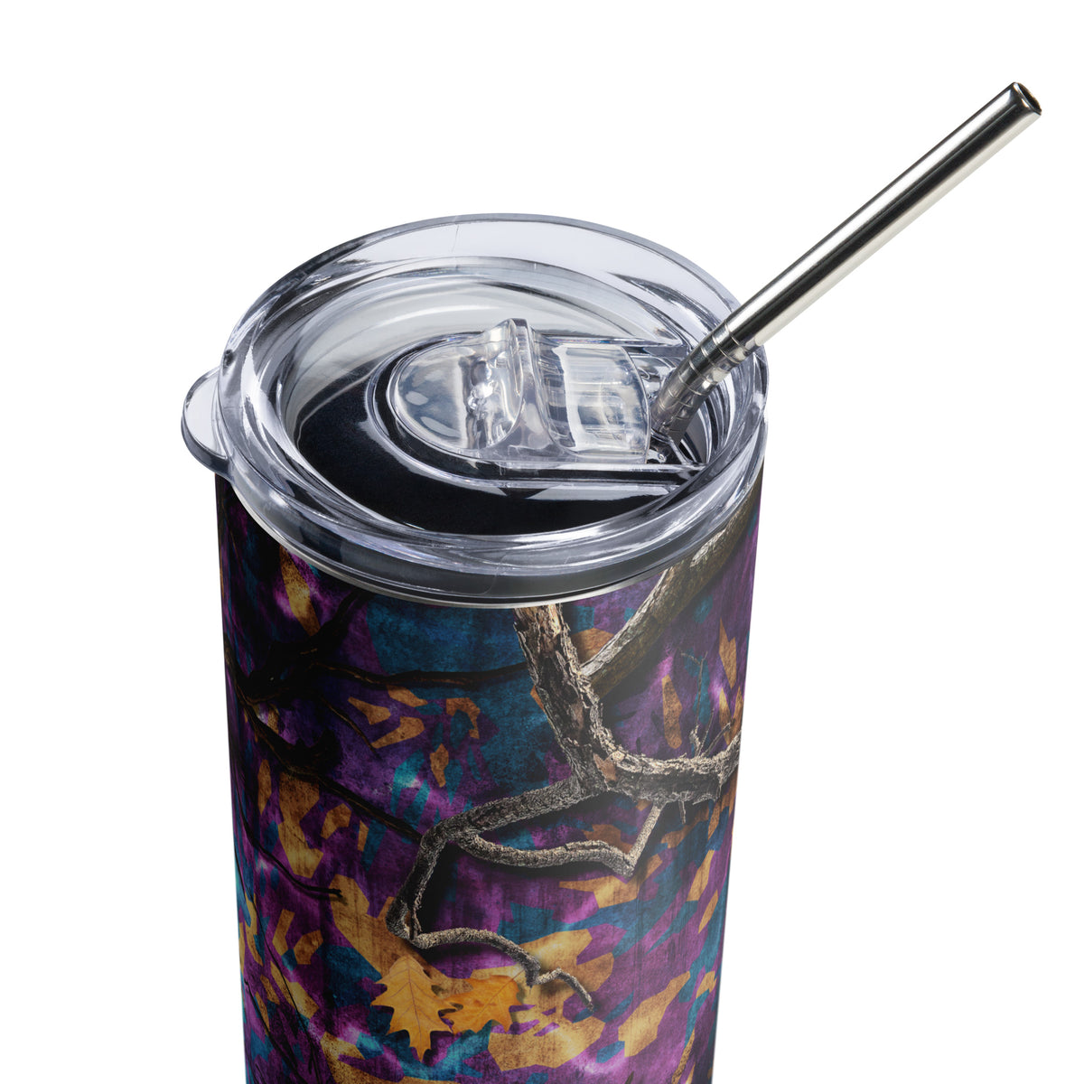 Deadwood Mardi Gras Stainless Steel Tumbler